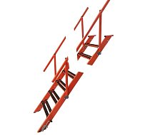 Сходни диэлектрические ТД-1,8 дп,  стеклопластиковые с двумя поручнями